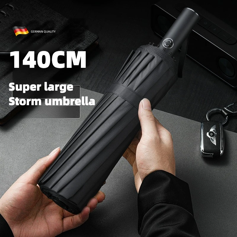 Parasol Umbrella Large - Paraguas plegable automático súper grande de