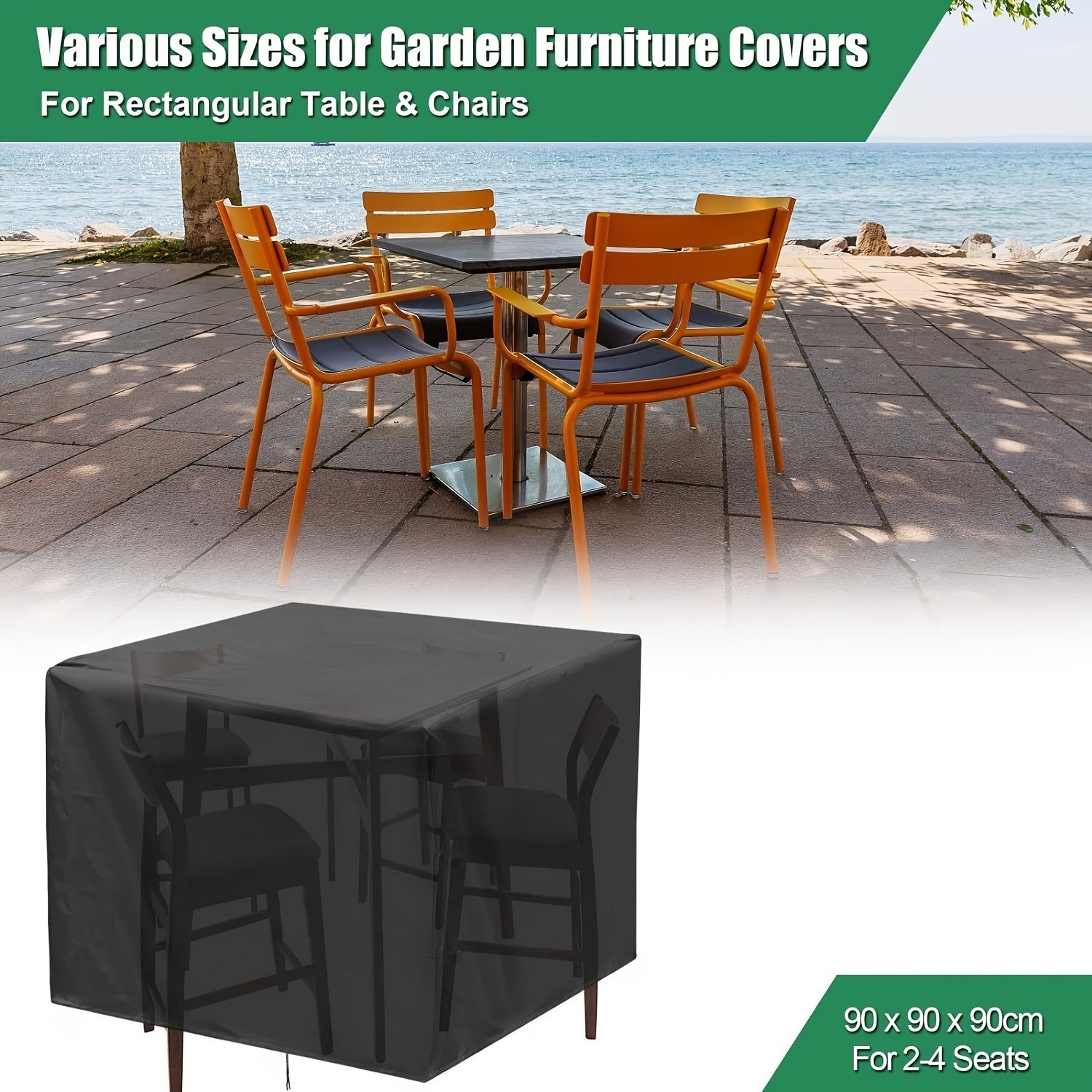 Outdoor Furniture Usa - Funda Resistente para Muebles de Jardín
