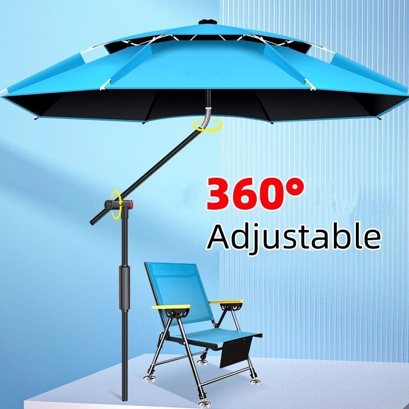 Parasol Umbrella Large - Paraguas de pesca azul de 2,0-2,6