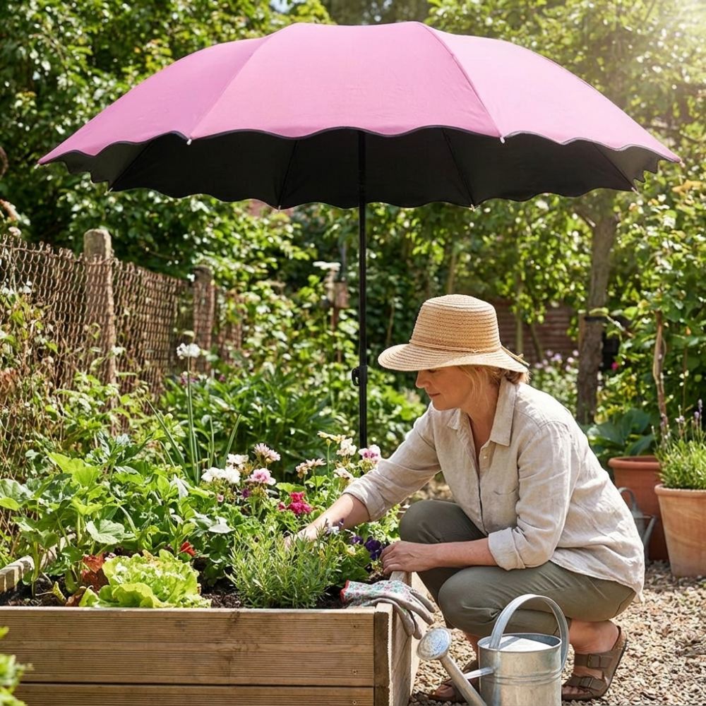 Sombrilla Grande para Plantas  - Parasol Umbrella Large reseña y precio