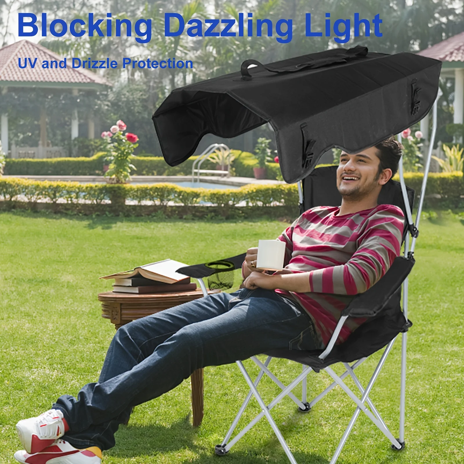 Sillón con dosel y sombrilla p - Outdoor Furniture Sunbrella reseña y precio