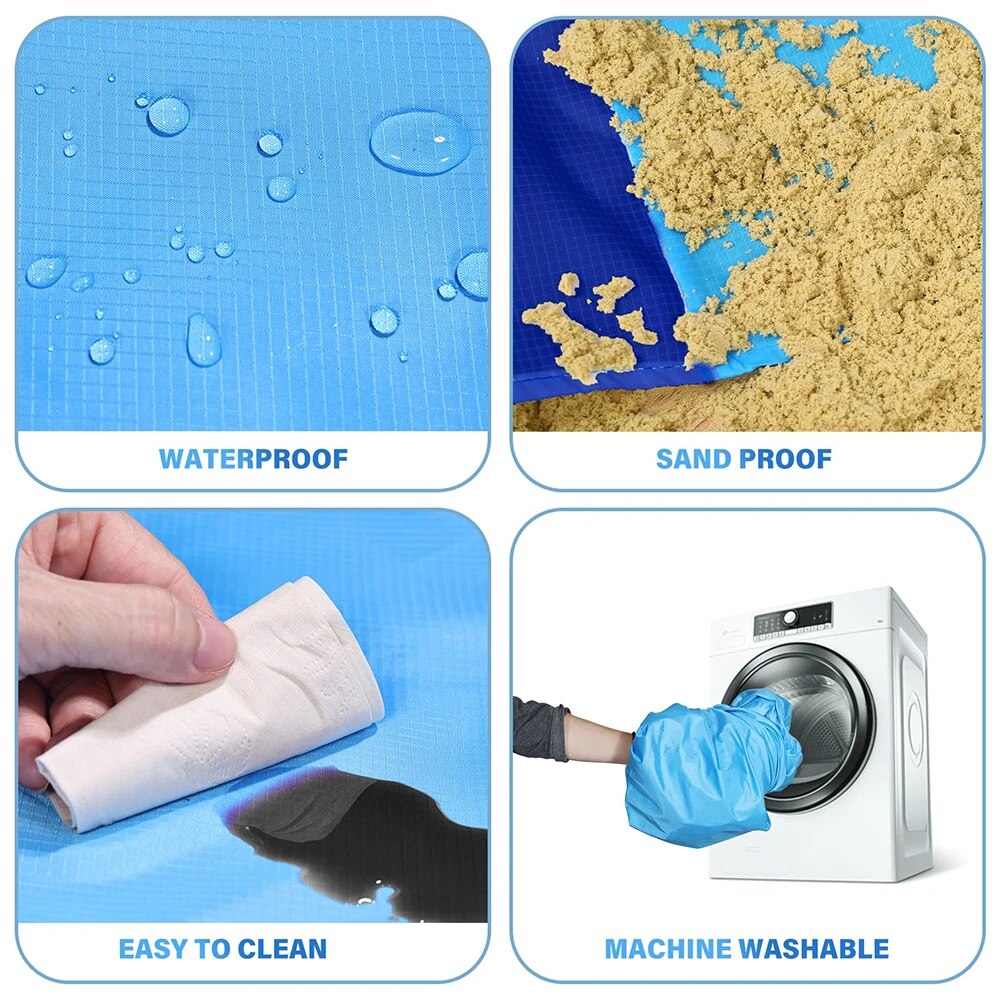 Manta de playa, impermeable y  - Outdoor Furniture Replacement Fabric reseña y precio