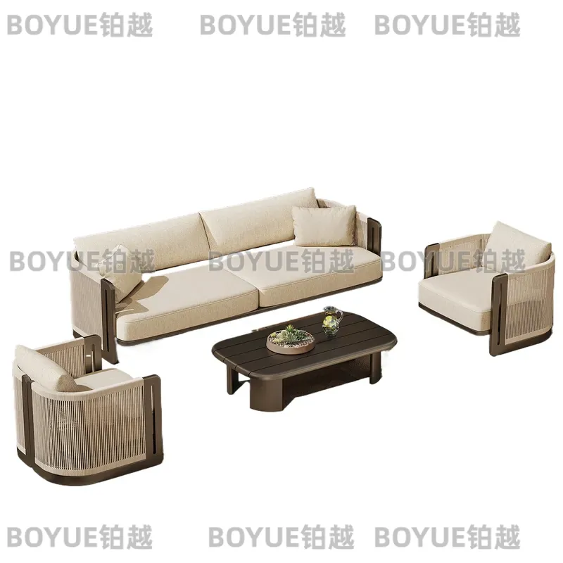 Conjunto de Sofás de Ratán par - Rattan Lounge Set reseña y precio