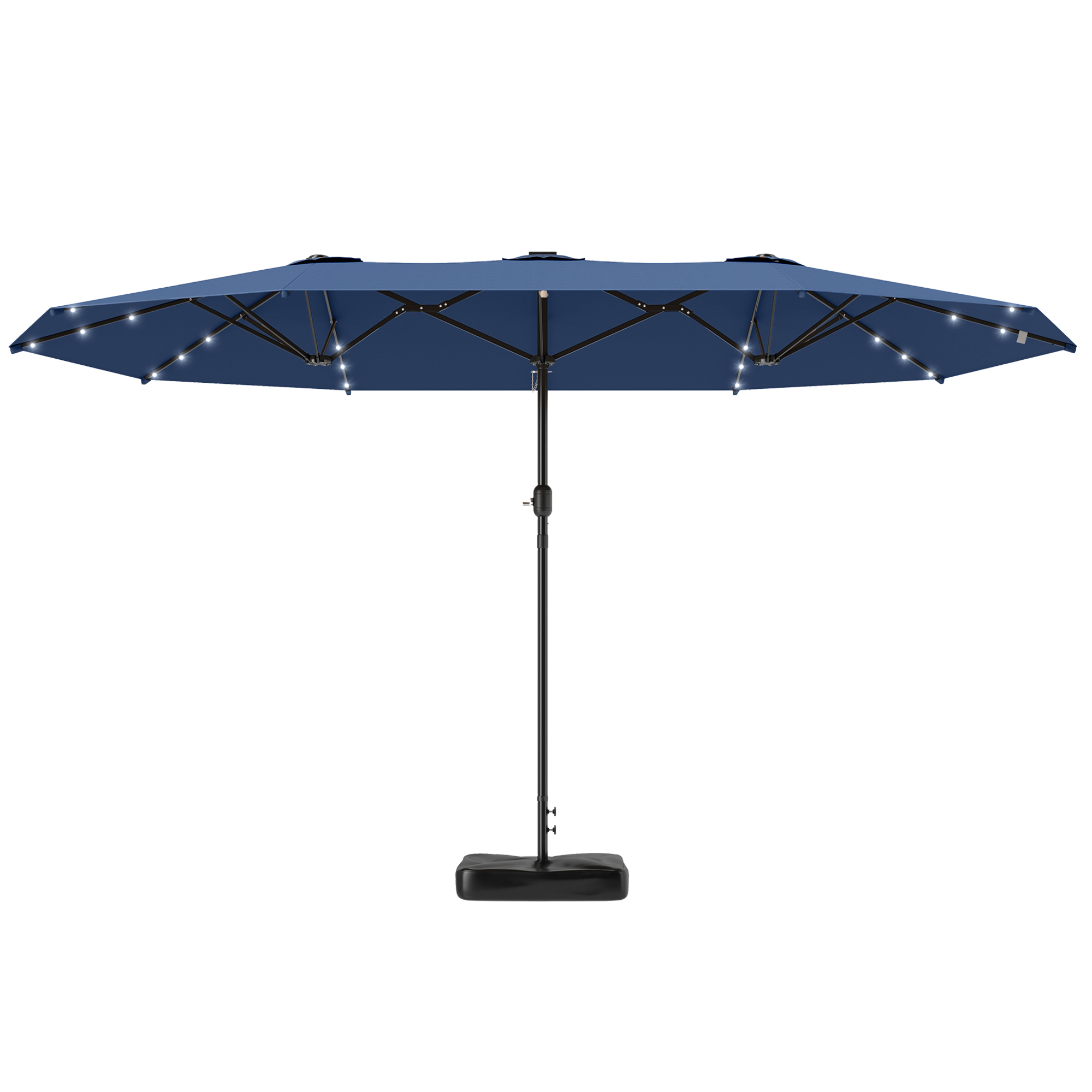 Sombrilla de Doble Cara, Paras - Outdoor Furniture Sunbrella reseña y precio