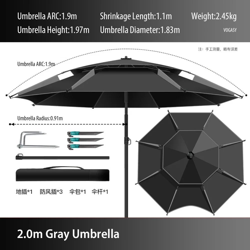 Sombrilla de Jardín Plegable d - Parasol Umbrella Large reseña y precio