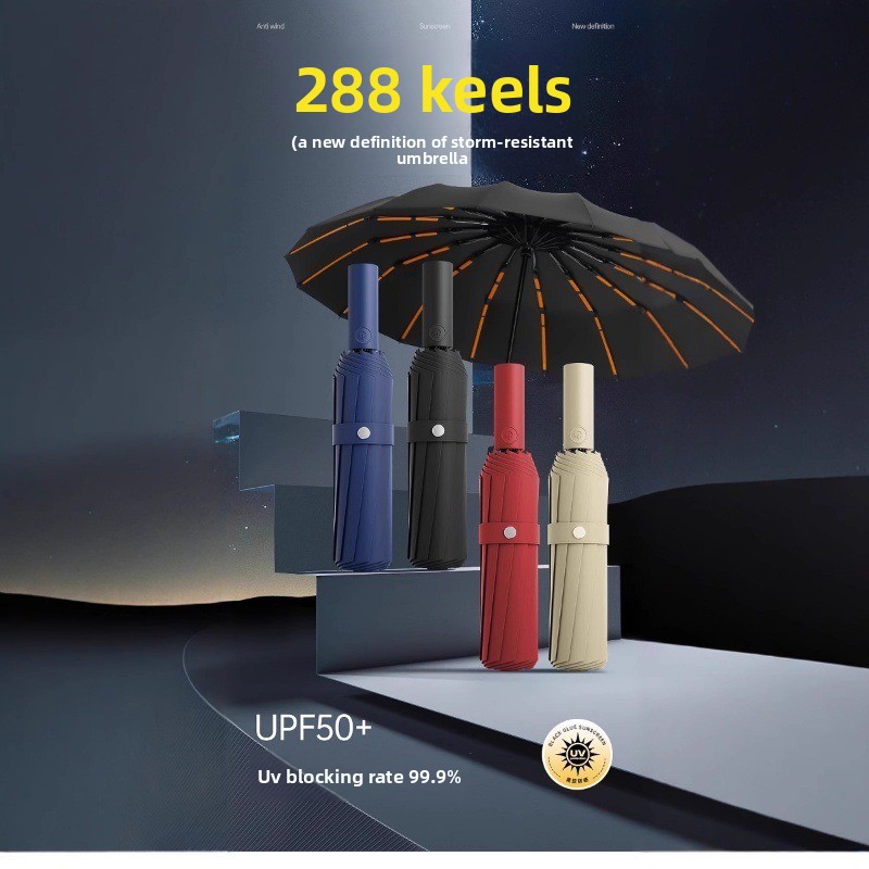 288 hueso totalmente automátic - Parasol Umbrella Large reseña y precio