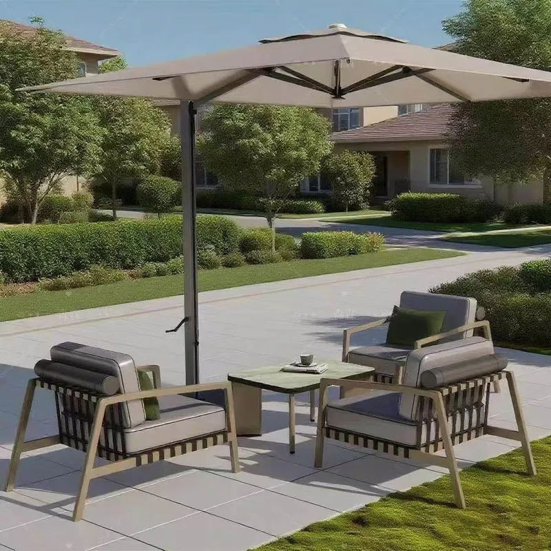 Conjunto de Muebles de Jardín  - Rattan Lounge Set reseña y precio