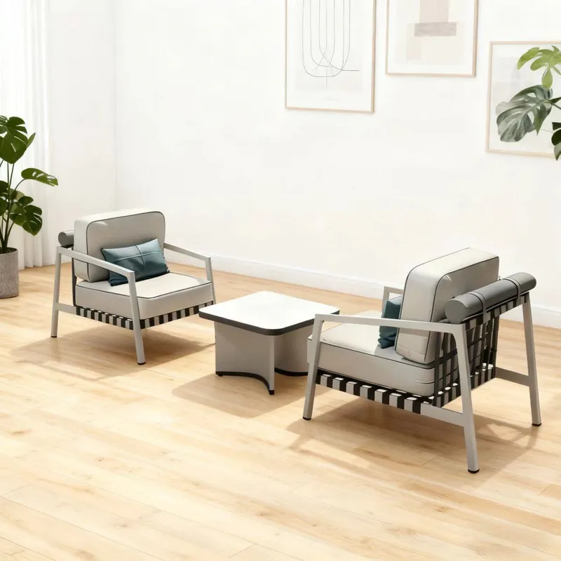 Conjunto de Muebles de Jardín  - Rattan Lounge Set reseña y precio