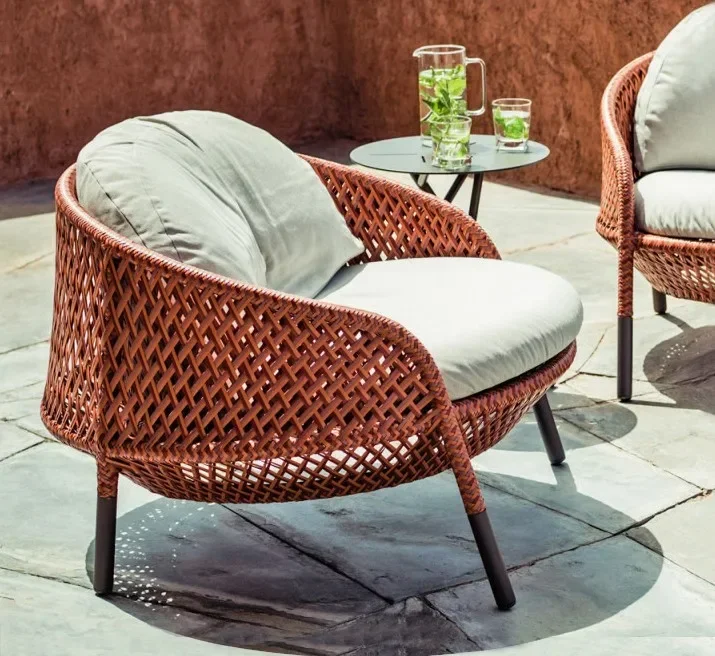 # Conjunto de sofá de jardín,  - Rattan Lounge Set reseña y precio