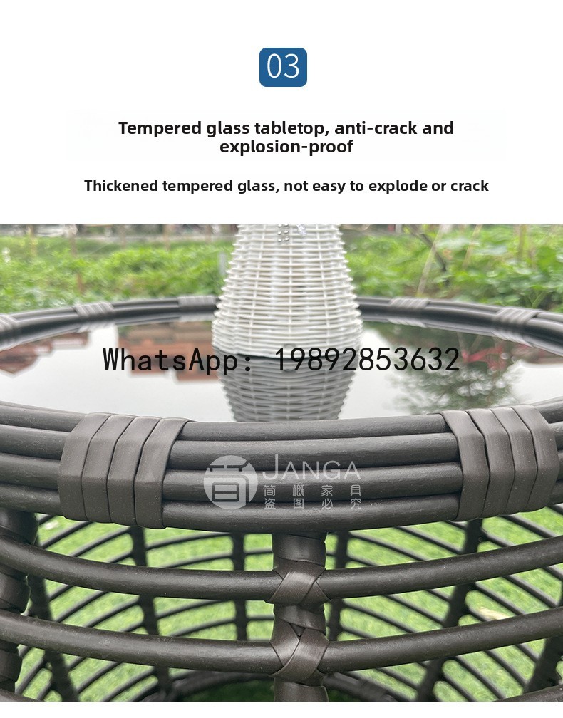 Silla de salón tejida de mimbr - Rattan Lounge Set reseña y precio